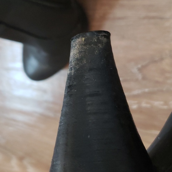 (7M) Worthington Classic Leather Heeled Booties Fancy Occasion Shopping Town - Picture 12 of 12